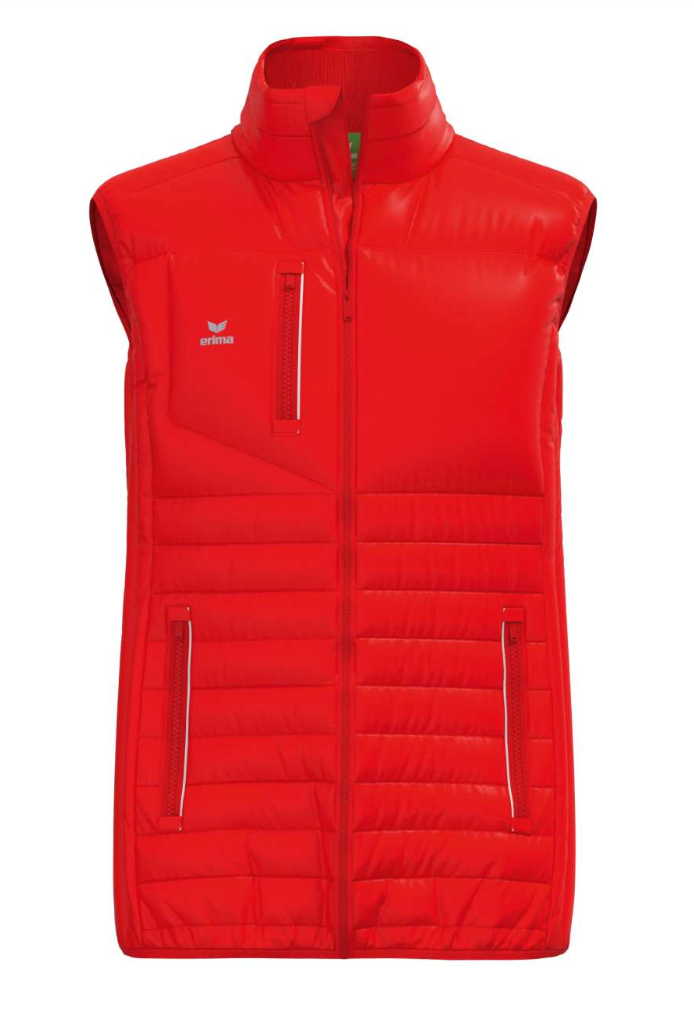 Erima PUFFER VEST – Sporty og komfortabel - Rød