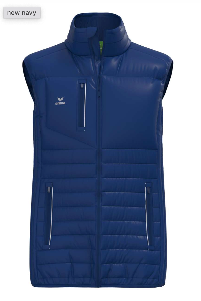 Erima PUFFER VEST – Sporty og komfortabel - Navy