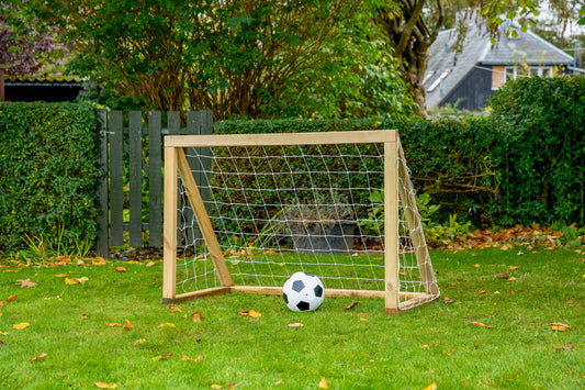 Fodboldmål natur - Classic Micro 125 x 100 cm - Køb idag