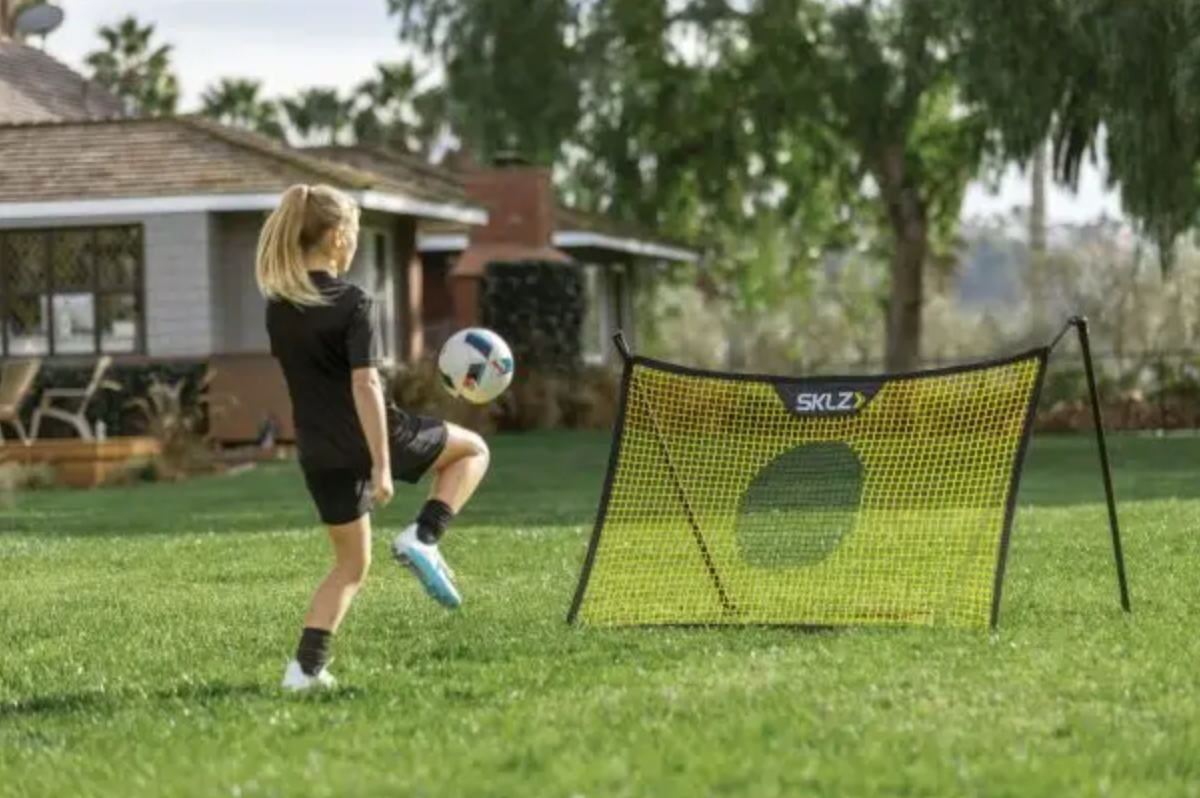 Transportabel rebounder - SKLZ Soccer Trainer Solo